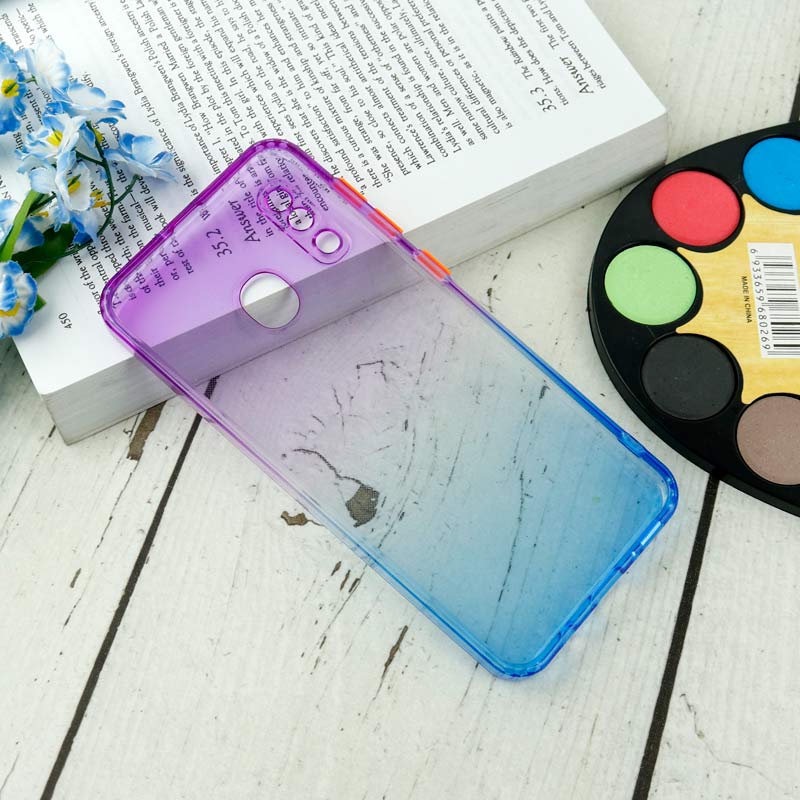 قاب آبرنگی دور رنگی محافظ لنزدار Samsung Galaxy A20/A30