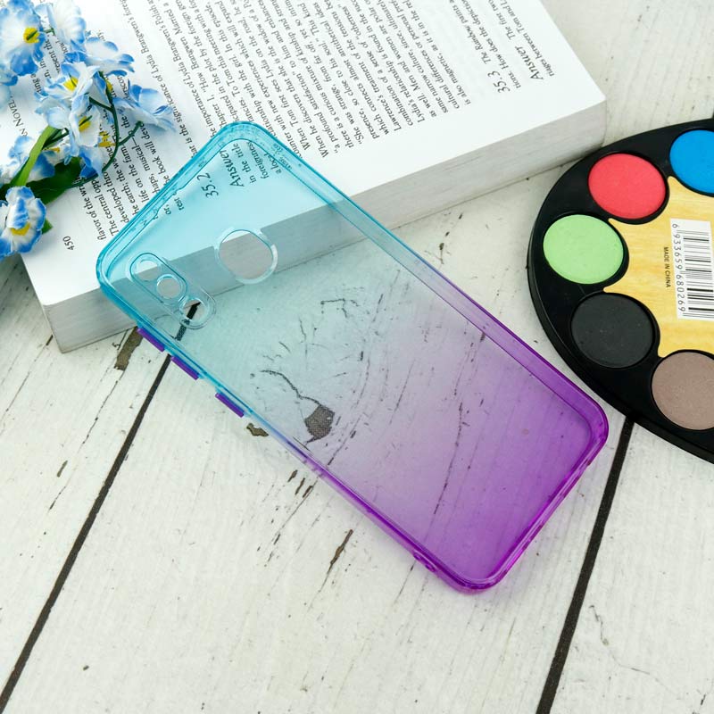 قاب آبرنگی دور رنگی محافظ لنزدار Samsung Galaxy A20/A30