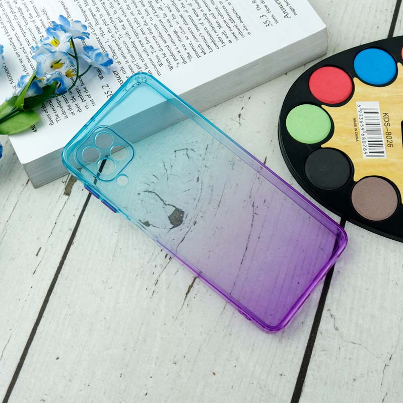 قاب آبرنگی دور رنگی محافظ لنزدار Samsung Galaxy A22 4G