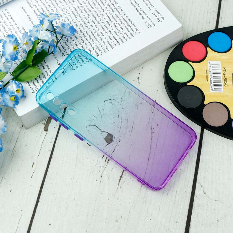 قاب آبرنگی دور رنگی محافظ لنزدار Samsung Galaxy A30s/A50s