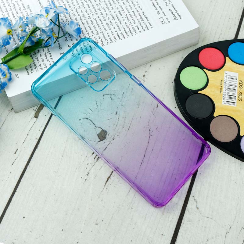 قاب آبرنگی دور رنگی محافظ لنزدار Samsung Galaxy A72