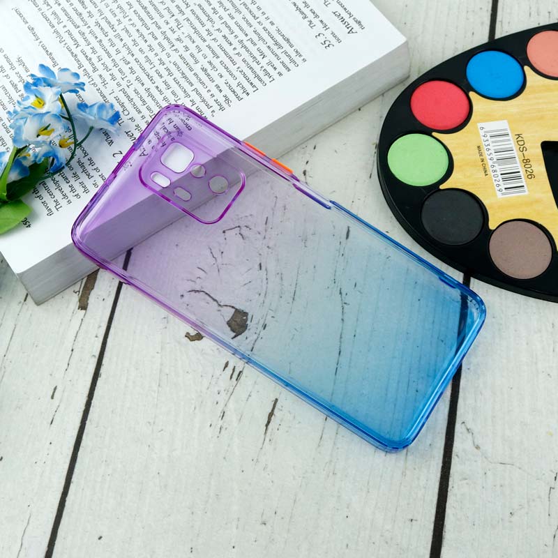 قاب آبرنگی دور رنگی محافظ لنزدار Xiaomi Redmi Poco X3 GT