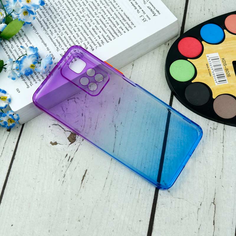 قاب آبرنگی دور رنگی محافظ لنزدار (Xiaomi Redmi Note 11 Pro (China