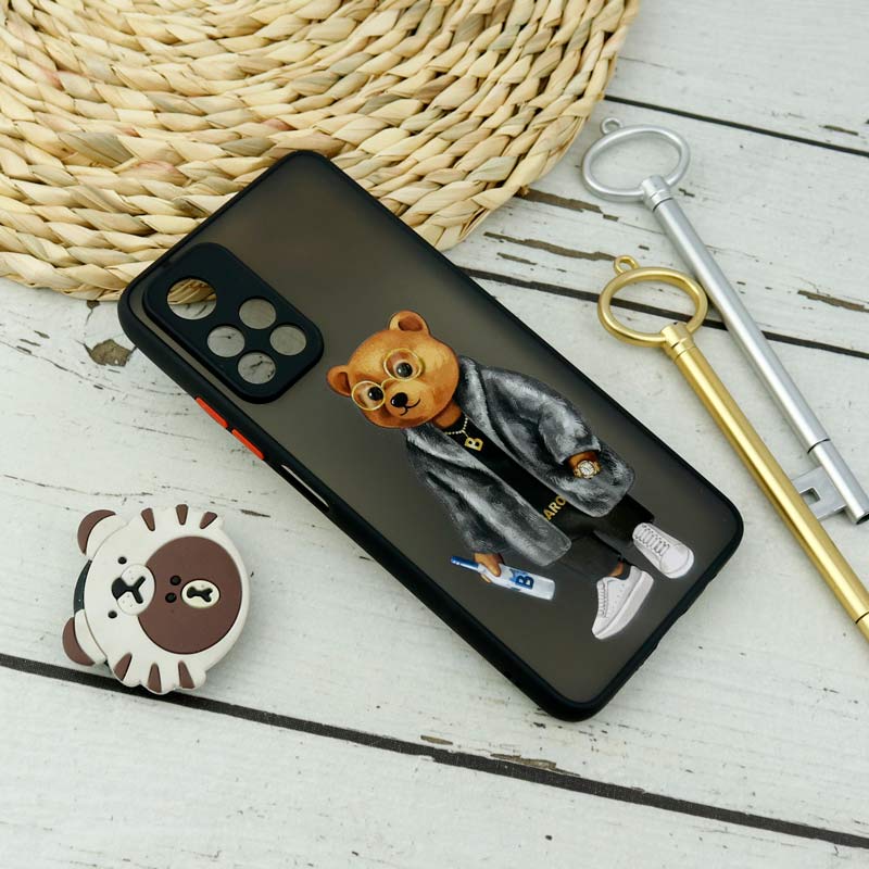 قاب PC مات محافظ لنزدار طرحدار Xiaomi Redmi Note 11 5G