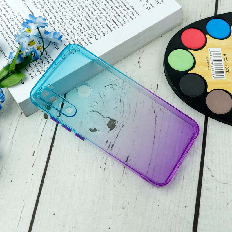 قاب آبرنگی دور رنگی محافظ لنزدار Xiaomi Redmi Note 8
