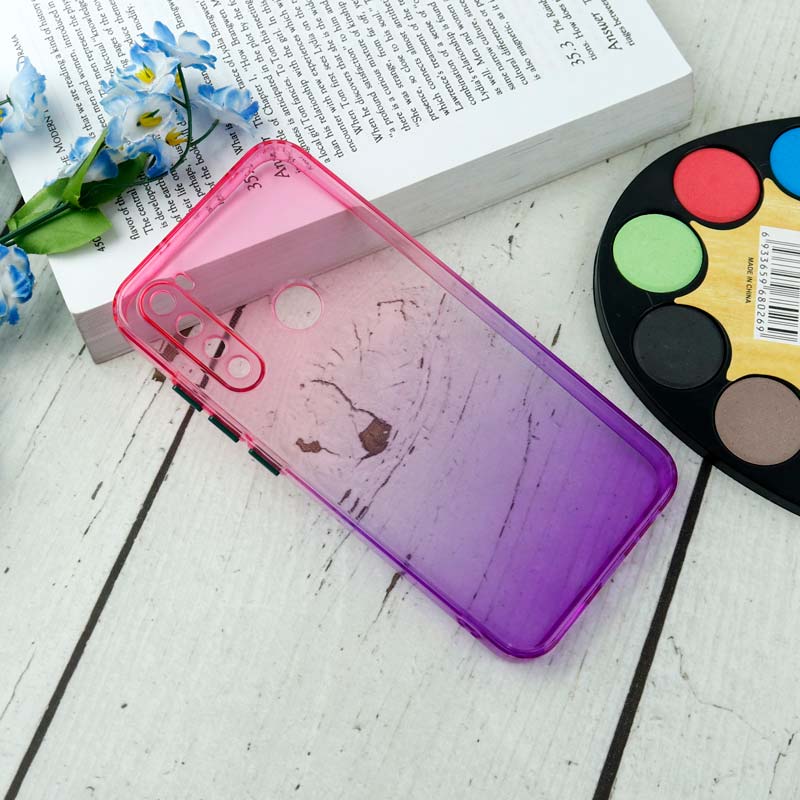 قاب آبرنگی دور رنگی محافظ لنزدار Xiaomi Redmi Note 8