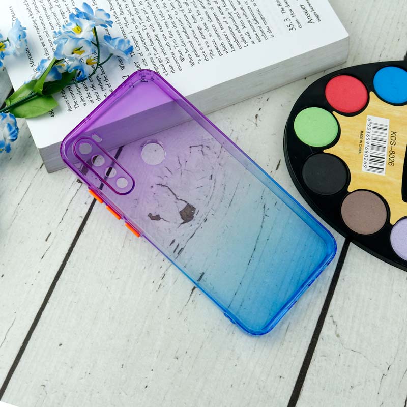 قاب آبرنگی دور رنگی محافظ لنزدار Xiaomi Redmi Note 8