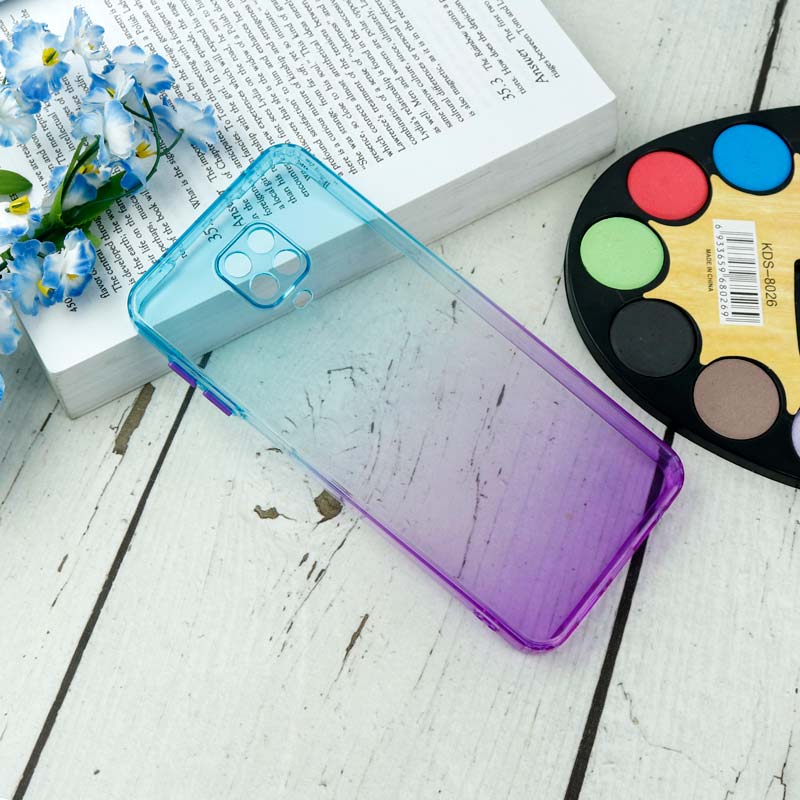 قاب آبرنگی دور رنگی محافظ لنزدار Xiaomi Redmi Note 9s