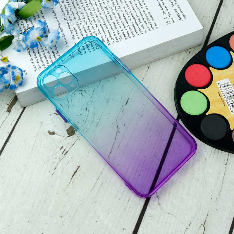 قاب آبرنگی دور رنگی محافظ لنزدار iPhone 11 Pro Max