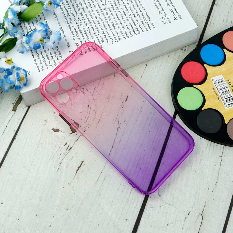 قاب آبرنگی دور رنگی محافظ لنزدار iPhone 11 Pro Max