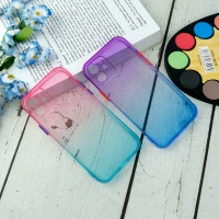 قاب آبرنگی دور رنگی محافظ لنزدار iPhone 12