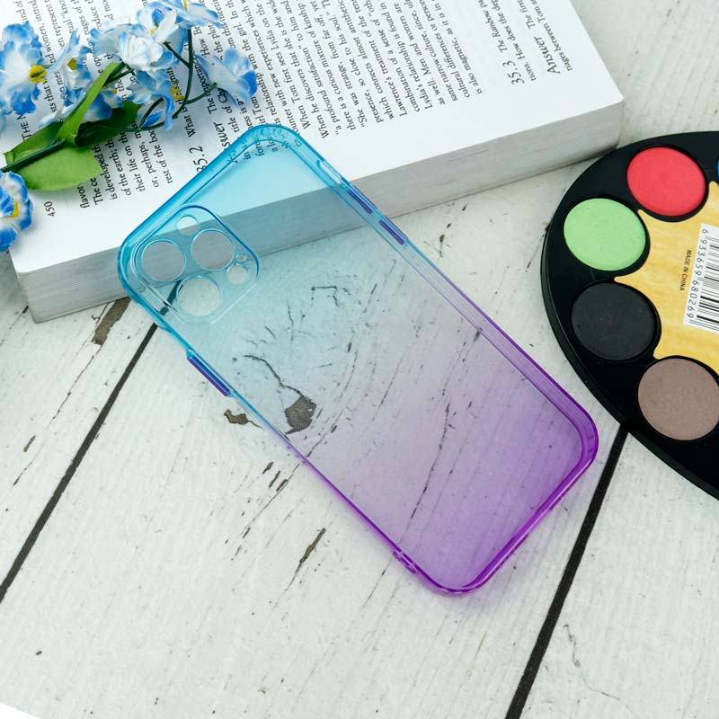 قاب آبرنگی دور رنگی محافظ لنزدار iPhone 12 Pro