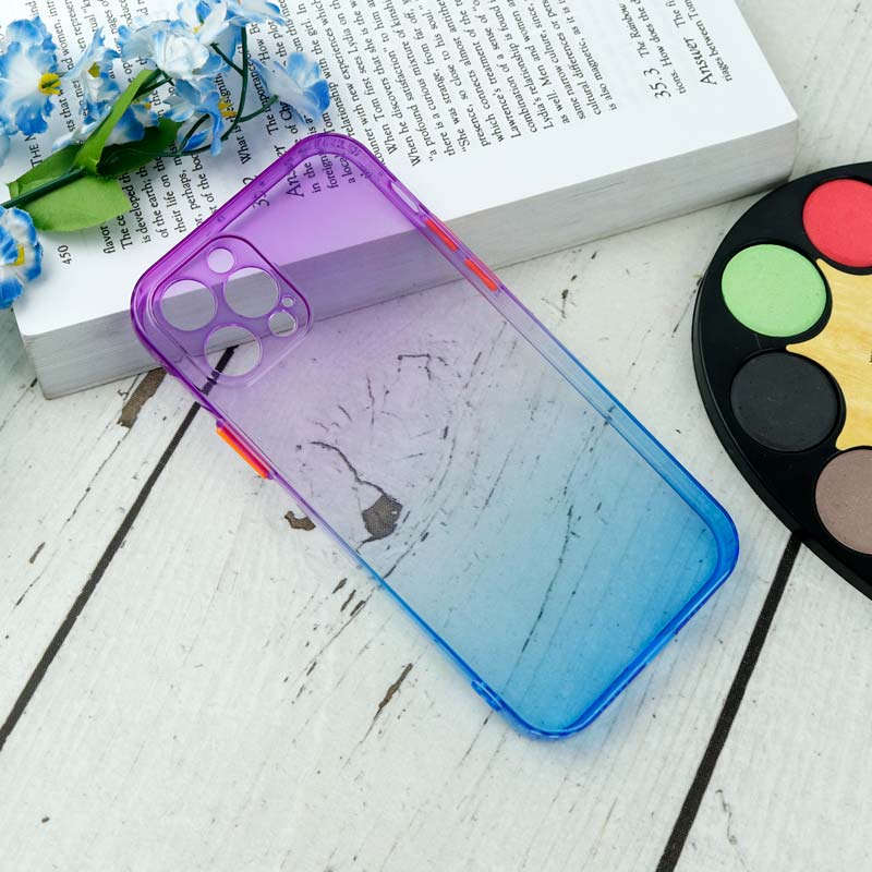 قاب آبرنگی دور رنگی محافظ لنزدار iPhone 12 Pro