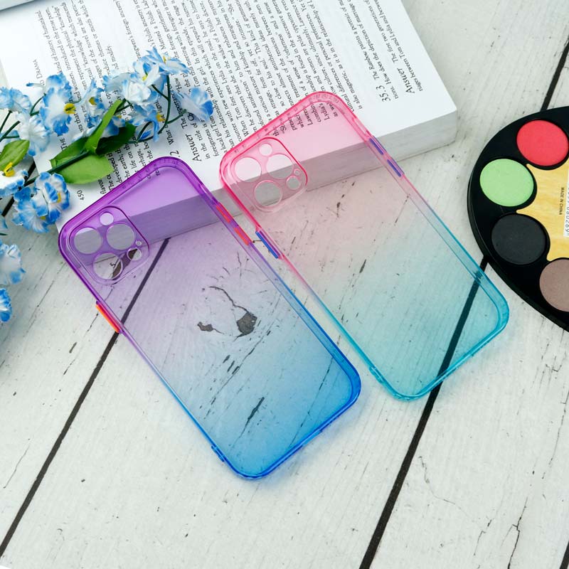 قاب آبرنگی دور رنگی محافظ لنزدار iPhone 12 Pro
