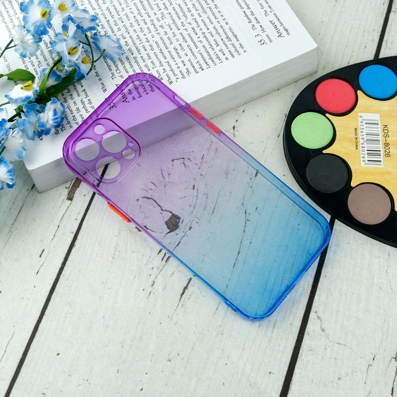 قاب آبرنگی دور رنگی محافظ لنزدار iPhone 12 Pro Max