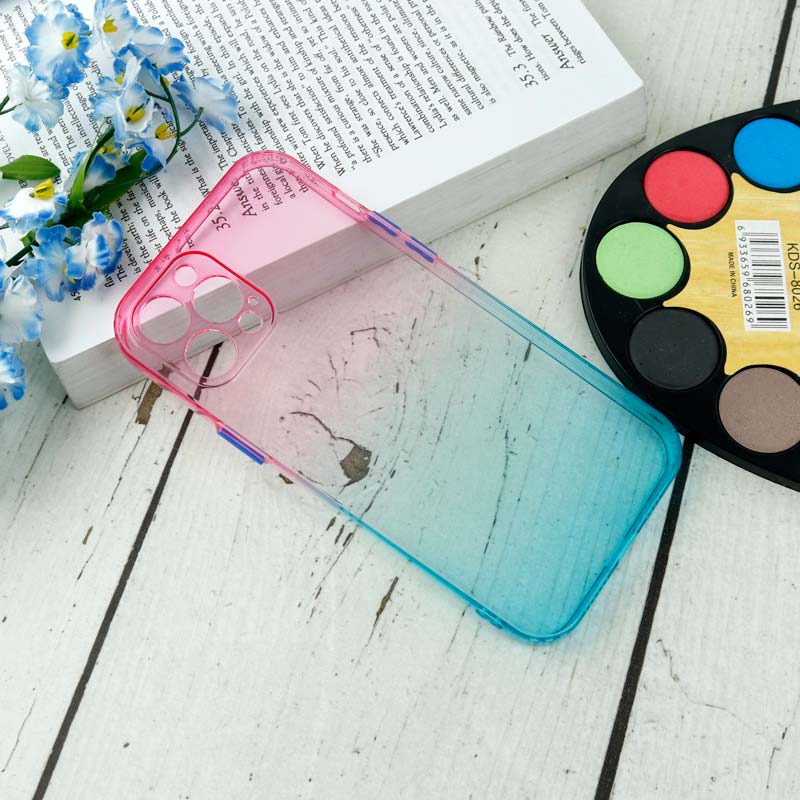 قاب آبرنگی دور رنگی محافظ لنزدار iPhone 12 Pro Max