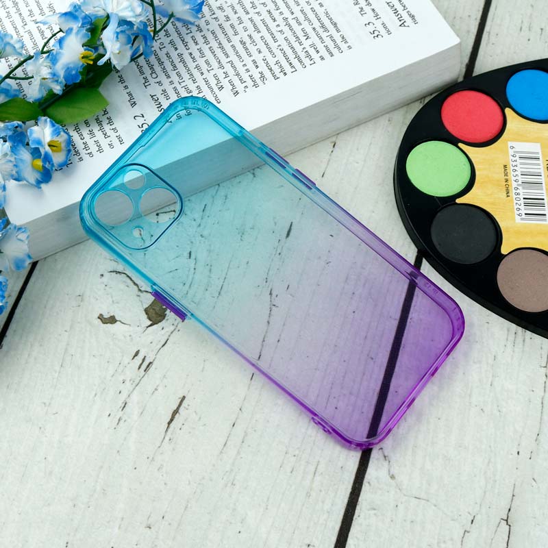 قاب آبرنگی دور رنگی محافظ لنزدار iPhone 13