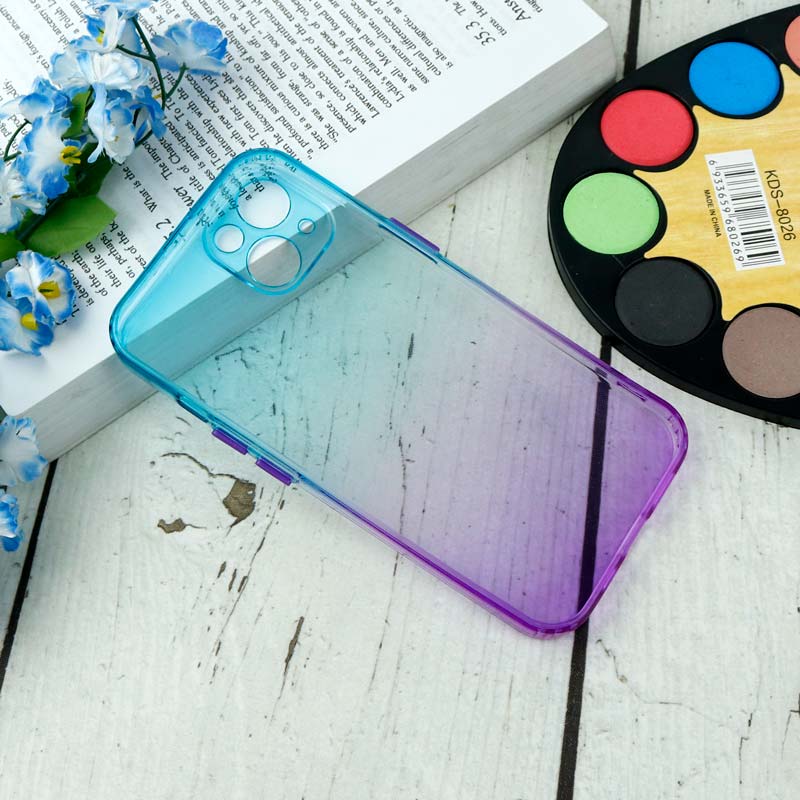 قاب آبرنگی دور رنگی محافظ لنزدار iPhone 13