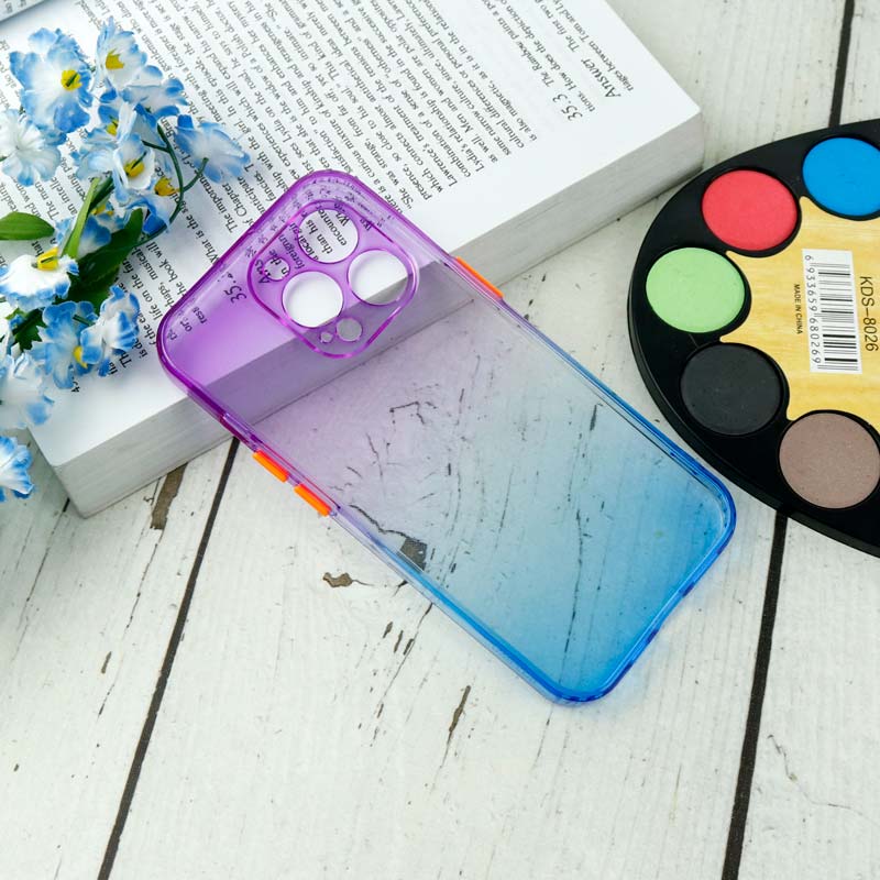 قاب آبرنگی دور رنگی محافظ لنزدار iPhone 13 Pro