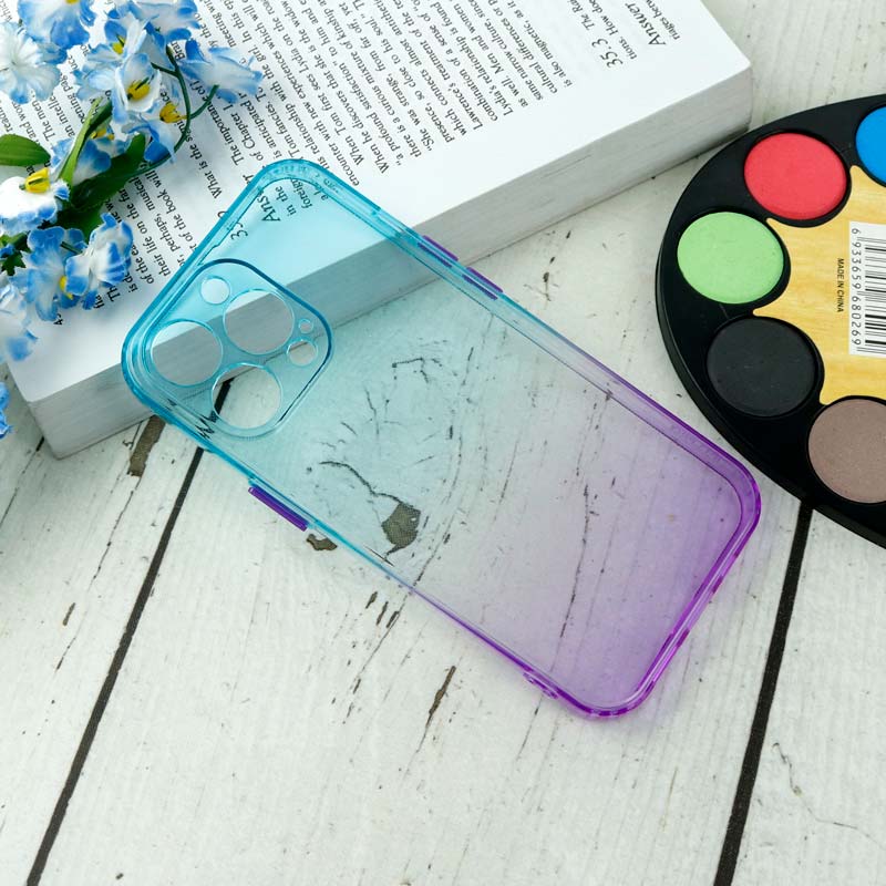 قاب آبرنگی دور رنگی محافظ لنزدار iPhone 13 Pro