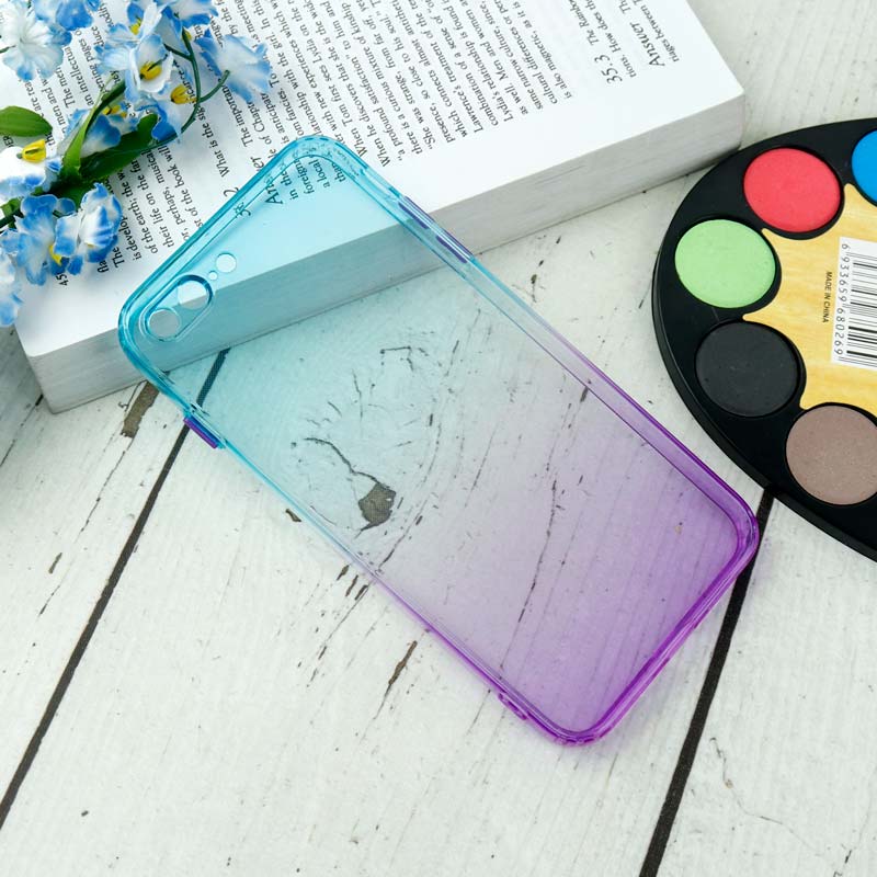 قاب آبرنگی دور رنگی محافظ لنزدار iPhone 7 Plus / 8 Plus