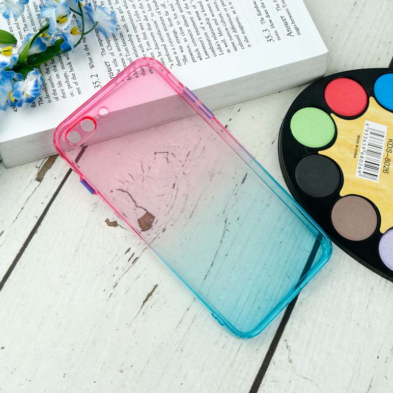 قاب آبرنگی دور رنگی محافظ لنزدار iPhone 7 Plus / 8 Plus