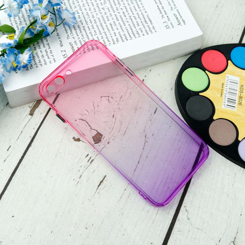 قاب آبرنگی دور رنگی محافظ لنزدار iPhone 7 Plus / 8 Plus