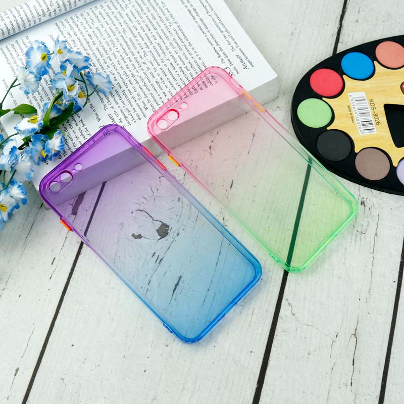 قاب آبرنگی دور رنگی محافظ لنزدار iPhone 7 Plus / 8 Plus