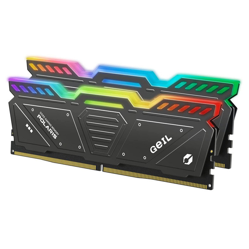 رم کامپیوتر Geil Polaris RGB DDR5 32GB 4800MHz CL40 Dual