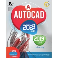 Autodesk AutoCAD 2023 & 2019 + e-Learning 1DVD گردو