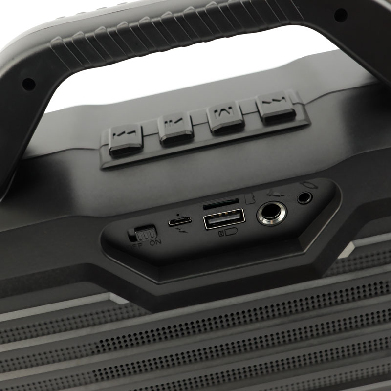 اسپیکر بلوتوثی رم و فلش خور Hiska B159M + میکروفون