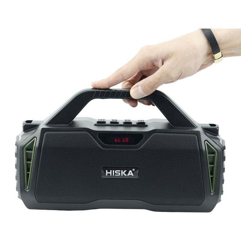 اسپیکر بلوتوثی رم و فلش خور Hiska B159M + میکروفون