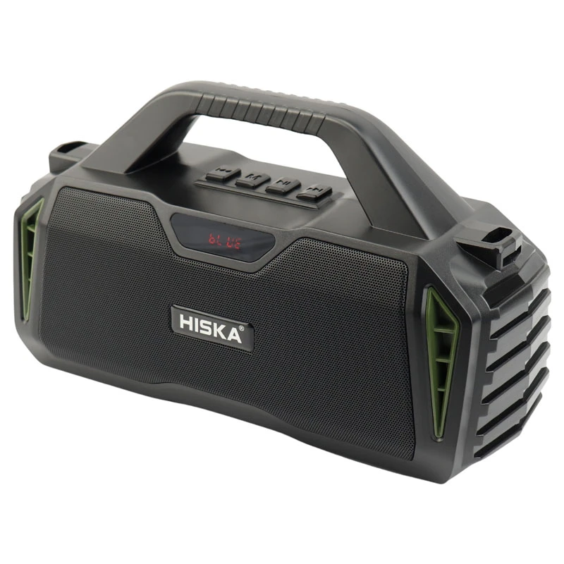 اسپیکر بلوتوثی رم و فلش خور Hiska B159M + میکروفون