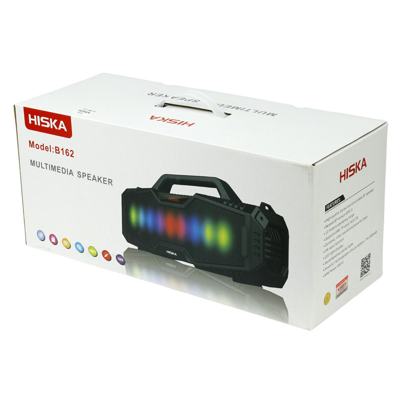 اسپیکر بلوتوثی رم و فلش خور Hiska B162