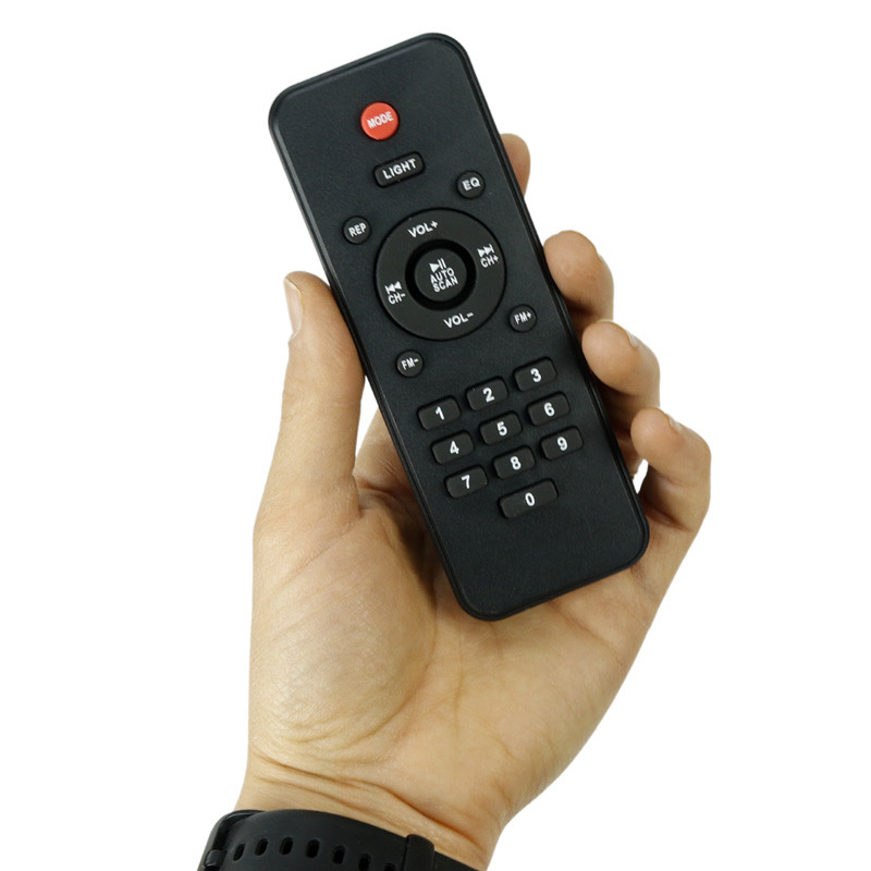 اسپیکر چمدانی بلوتوثی رم و فلش خور Hiska Party Box 1002 + میکروفون و ریموت کنترل