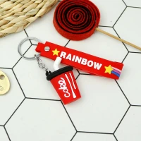 جاکلیدی سیلیکونی + بند آویز کوکاکولا سری C