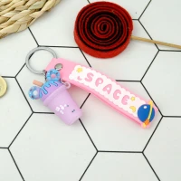 جاکلیدی سیلیکونی + بند آویز آبمیوه یاسی سری C