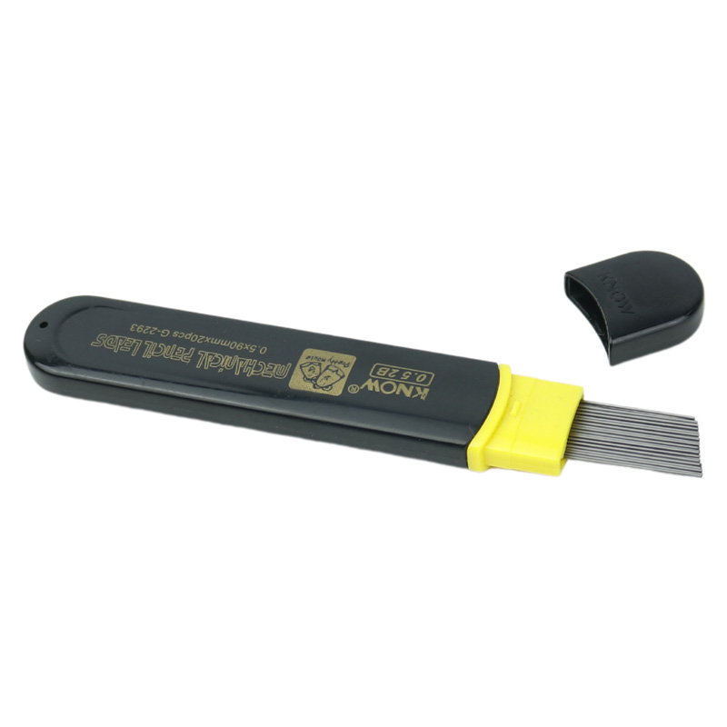 نوک مداد نوکی Know G-2293 0.5mm 2B بسته 12 عددی