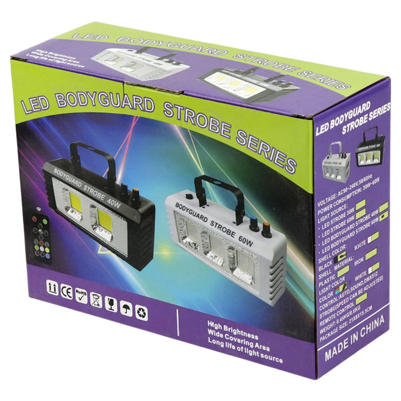 چراغ رقص نور LED Body Guard Strobe Series 60W