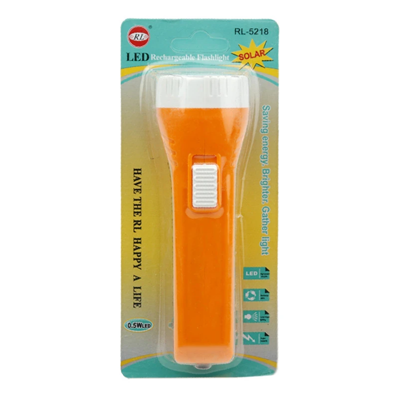 چراغ قوه شارژی خورشیدی RL RL-5218