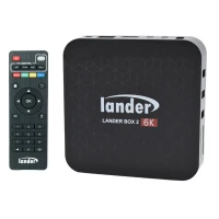 اندروید باکس Lander Box 2 6K + ریموت کنترل