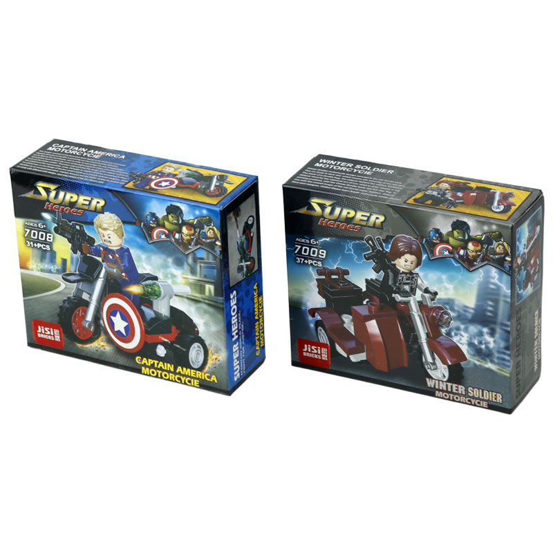 لگو ابر قهرمانان Jisi Bricks Super Heros