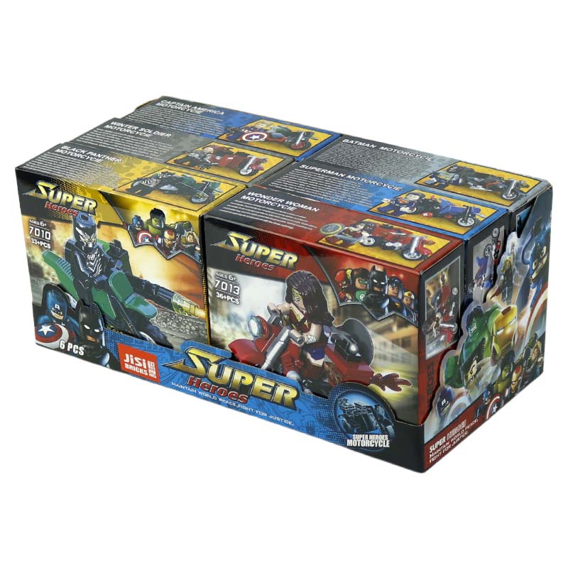 لگو ابر قهرمانان Jisi Bricks Super Heros