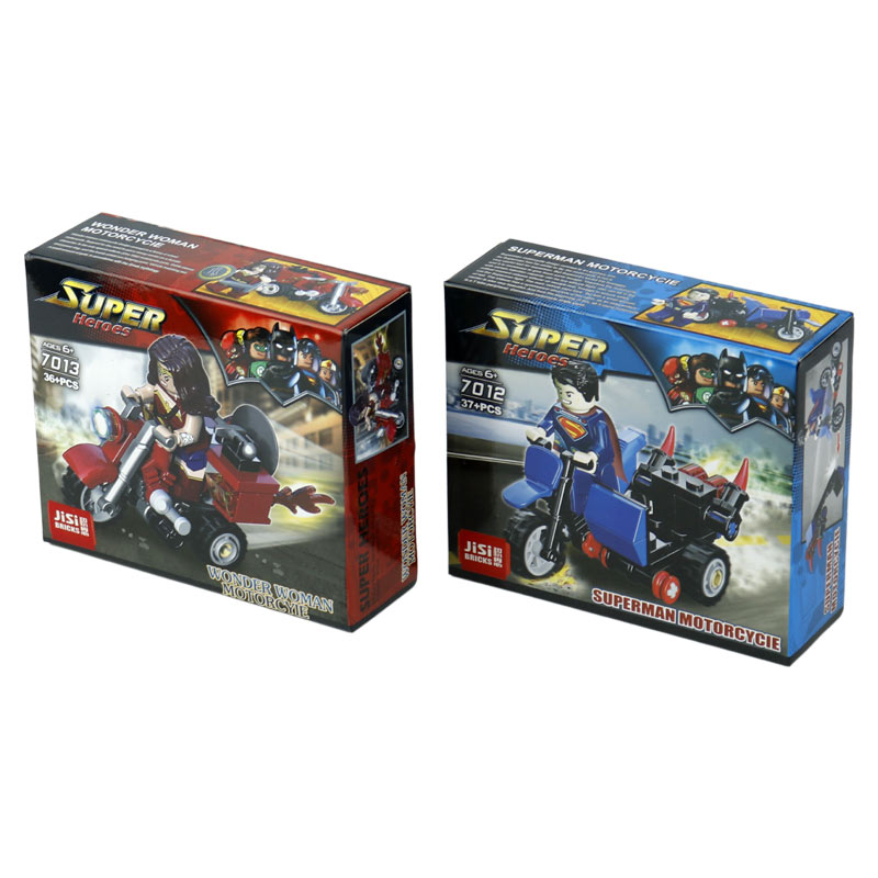 لگو ابر قهرمانان Jisi Bricks Super Heros