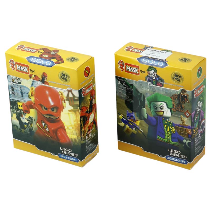 لگو ابر قهرمانان Mask Gold Super Heros