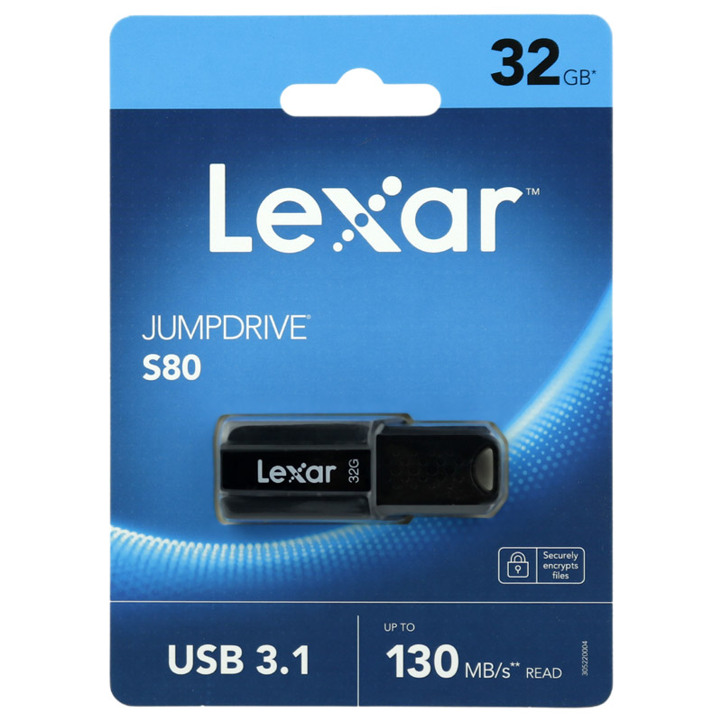 فلش 32 گیگ لکسار Lexar JumpDrive S80 USB3.1