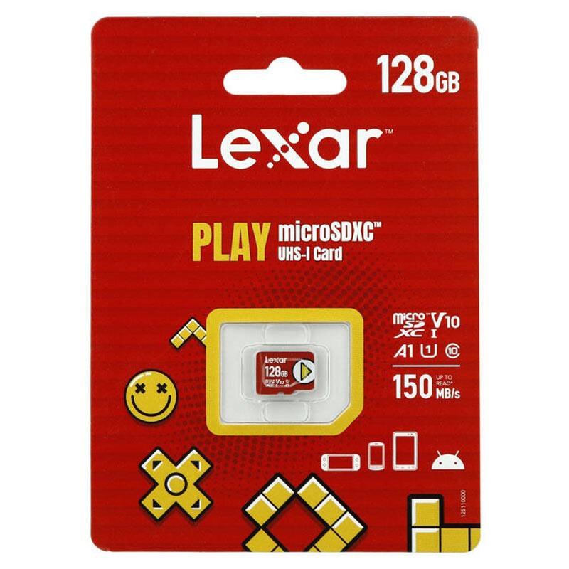 رم میکرو 128 گیگ لکسار Lexar Play A1 V10 U1 C10 150MB/s