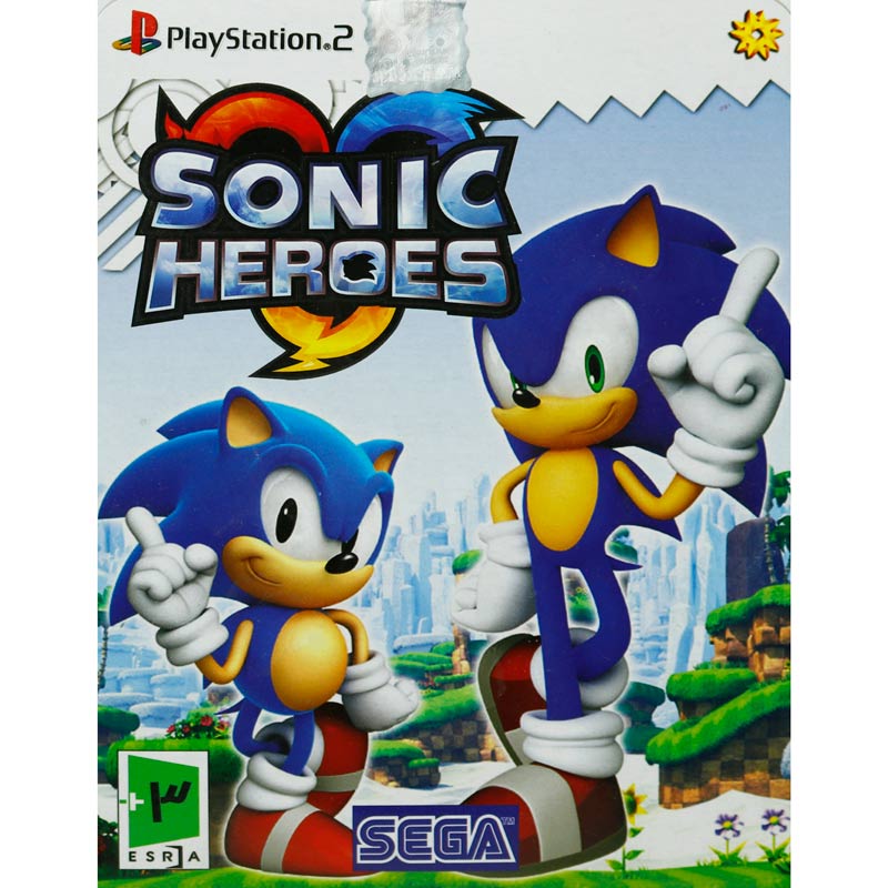 بازی Sonic Heroes لوح زرین مناسب برای PS2