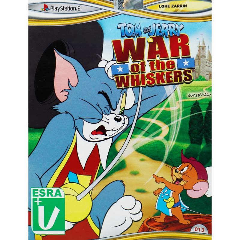 بازی Tom And Jerry War Of The Whiskers لوح زرین مناسب برای PS2