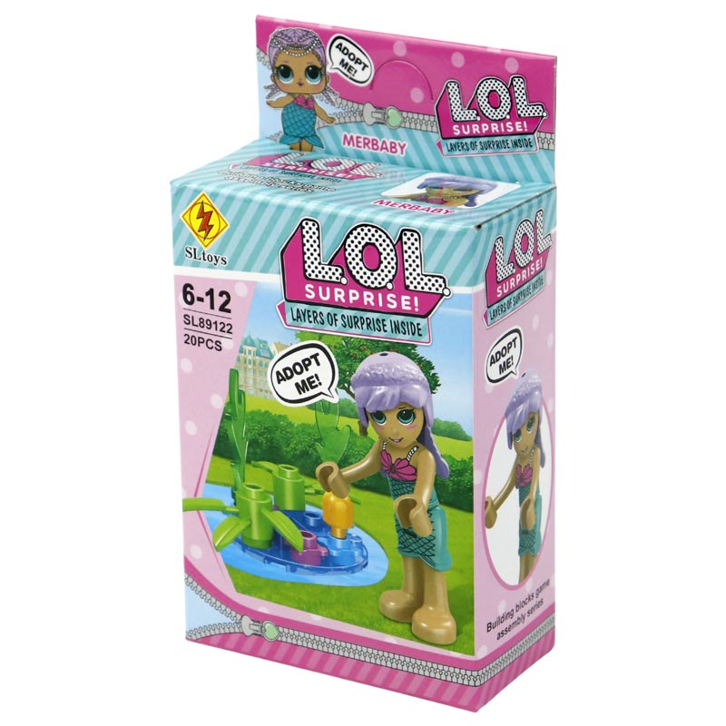 لگو دخترانه 20 تکه SLtoys Lol Suprise کد SL89122
